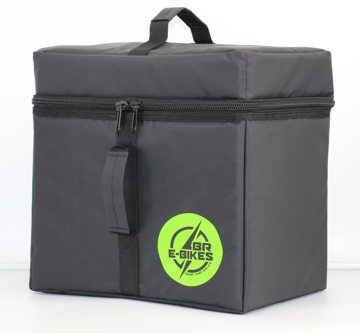 Delivery Bags for Hot Food - 25L Thermal Bags for Hot Food Delivery, 35x33x25cm Food Delivery Bag for Restaurants, Takeaway, Uber Eats Delivery Bag, Deliveroo Bags - Black