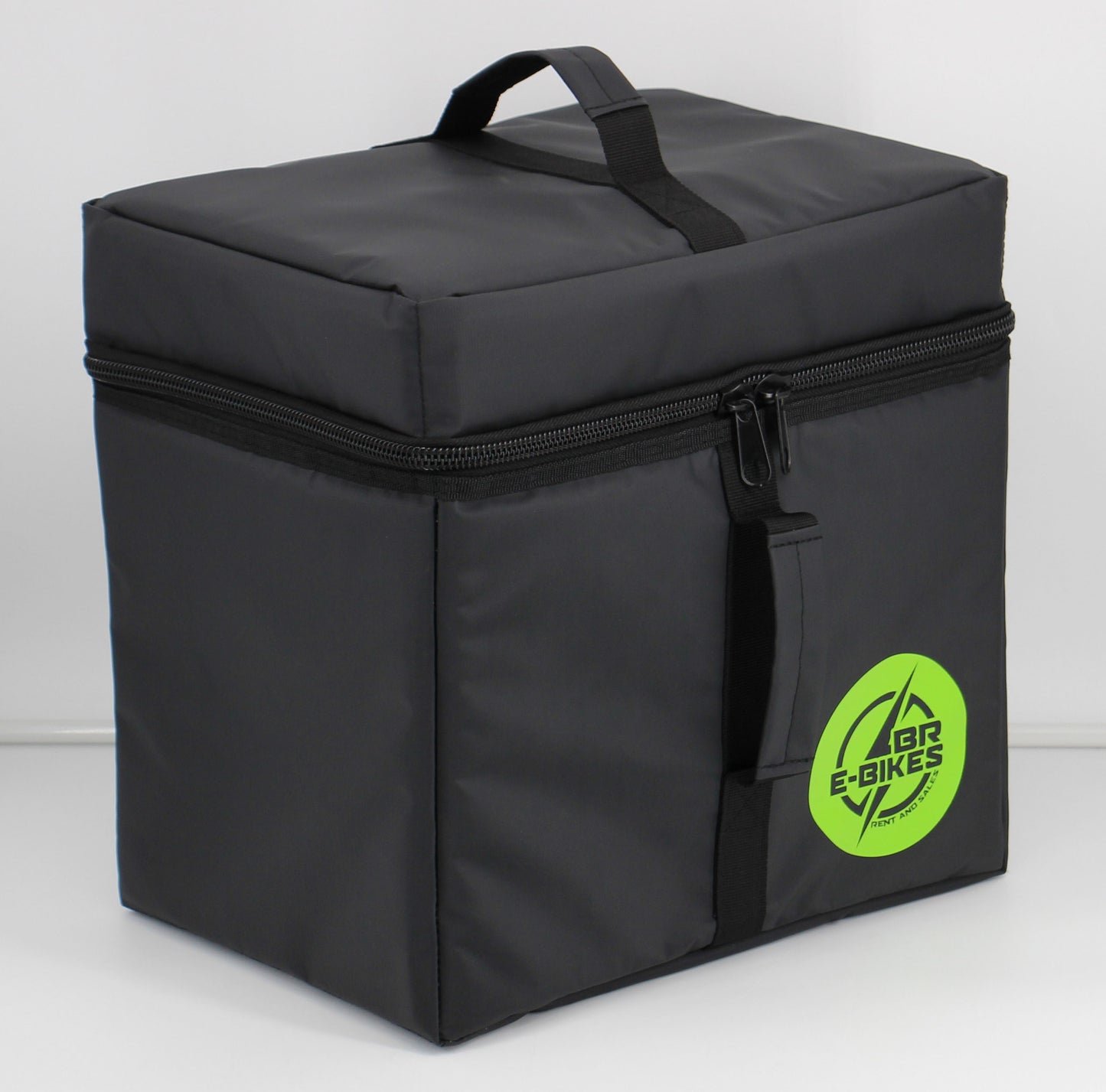 Delivery Bags for Hot Food - 25L Thermal Bags for Hot Food Delivery, 35x33x25cm Food Delivery Bag for Restaurants, Takeaway, Uber Eats Delivery Bag, Deliveroo Bags - Black