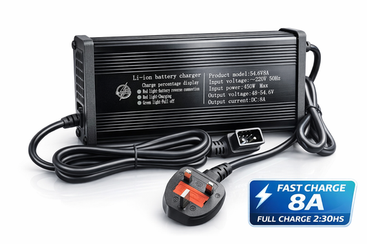 Fast Charger For Eskuta SX-250 Deliverro, Justeat Bike Full Charge In 2.5 hrs