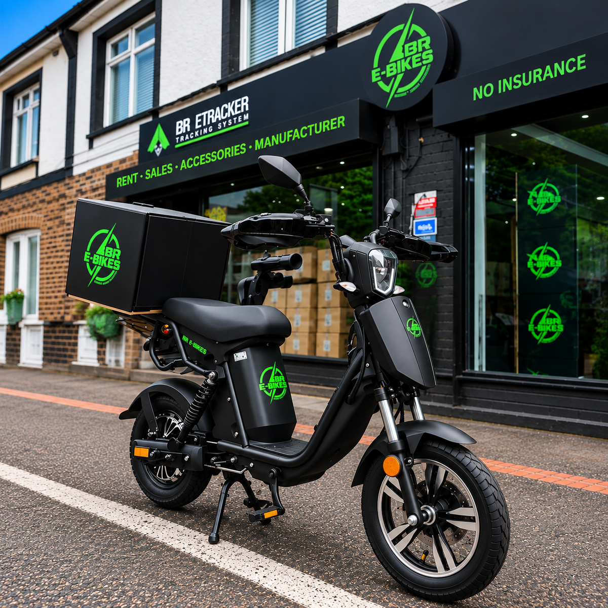 BR250 Serie 3 Electric Bike 250W 54Ah UK Legal EAPC No Licence No MOT